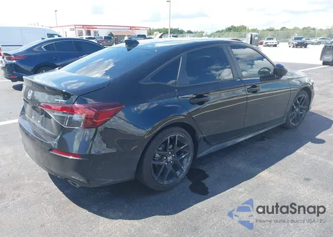 2025 Honda Civic Sport из США, поврежденный, VIN 2HGFE2F53SH519702